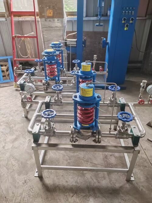 System solution for automatically adjusting the pressure for customers