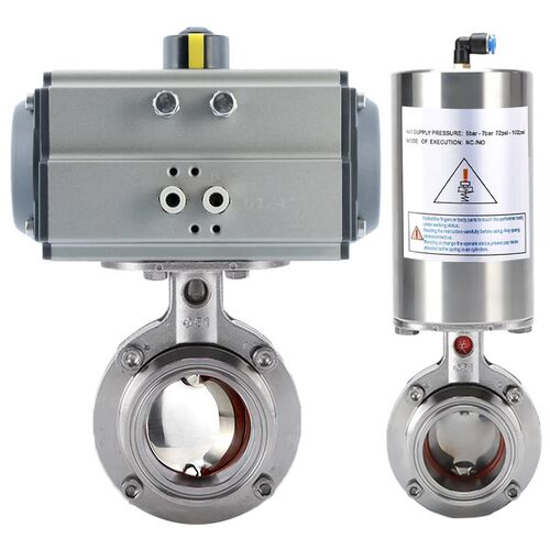 Stability practice of the million-cycle life pneumatic sanitary butterfly valve in the beer filling line