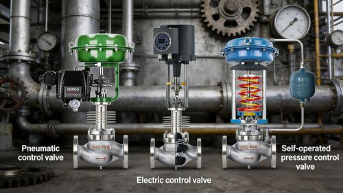 latest company news about Pneumatic control valve electric control valve self-operated pressure control valve