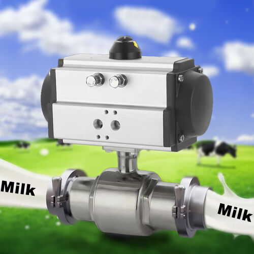 latest company news about How can dairy factories eliminate the risks of pipeline dead corners and bacterial growth by selecting valves