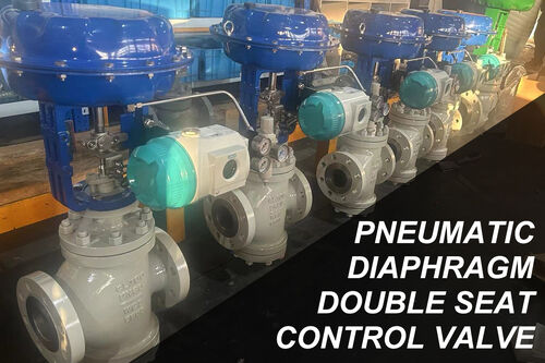 latest company news about Pneumatic Diaphragm Double Seat Control Valve: Structure, Principle and Application