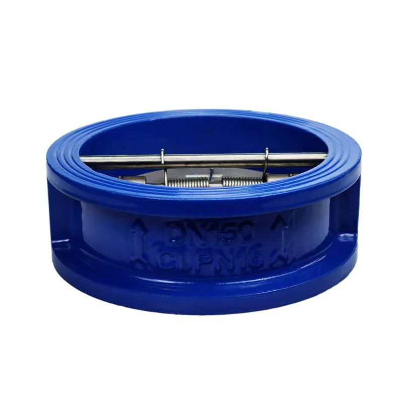 SONGO Ductile Iron Wafer Check Valve 8 Inch Dual Plate SS304 Disc ...