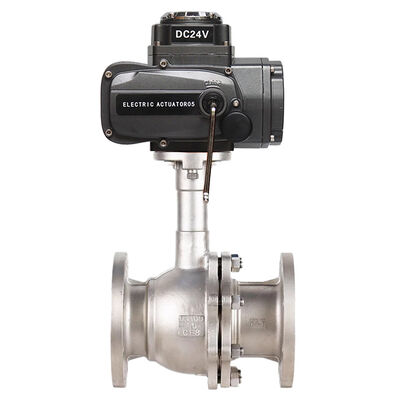 ราคาดี วาล์วบอลเย็นจัดสแตนเลส 316 แบบไฟฟ้า 2 ชิ้น หน้าแปลน 220VAC เปิด/ปิด 16 บาร์ ออนไลน์