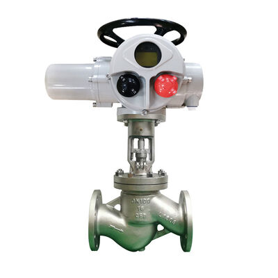 Calidad SONGO SS304 Flange Motorized Globe Valve On/off Type Multi-Turn Electric Actuator Electric Globe Valve fábrica