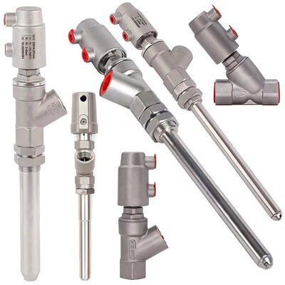 Un buon prezzo. SONGO Fabbricazione pneumatica di ugelli di riempimento di valvola sigillo interno tipo PTFE sedile in acciaio inossidabile 316 per birra liquida in linea