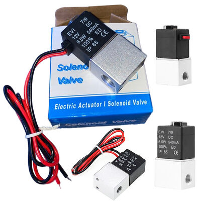 Good price Aluminium Alloy Solenoid Magnetic Valve Normally Closed Electric 2V online