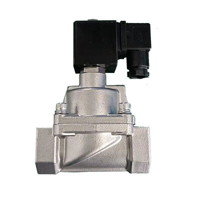 Good price 50bar Stainless Steel Solenoid Valve Female Thread High Pressure For Water Gas Oil online
