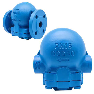 Goede prijs. NPT-draadaansluiting thermostatische stoomterugslagklep met hefboom, vlotter en kogelklep GGG40 PN16 online