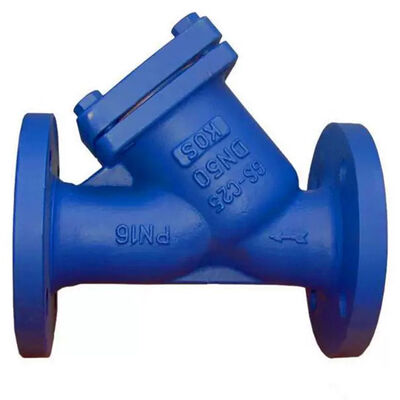 قیمت خوب صافی بخار فلنجی فولاد کربنی DIN 16bar 25bar صفحه دو لایه Y شکل آنلاین