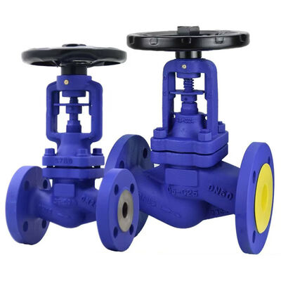 Qualität Balg-Sitz-Dampf-Globusventil 6 Zoll WCB Kohlenstoffstahl Flansch 16bar 25bar Din Standard usine