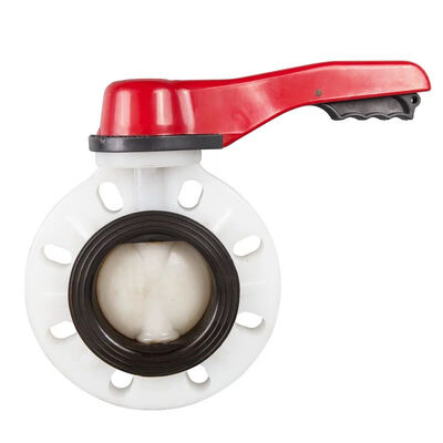 Un bon prix. Vanne papillon manuelle SONGO PVDF type EPDM joint Viton avec levier manuel en ligne