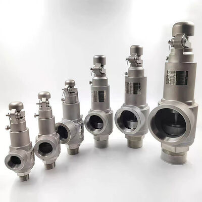 Un buen precio. SONGO-válvula de seguridad de apertura completa, tipo rosca de acero inoxidable 304, para válvula de alivio de presión de caldera de vapor, 200 grados en línea